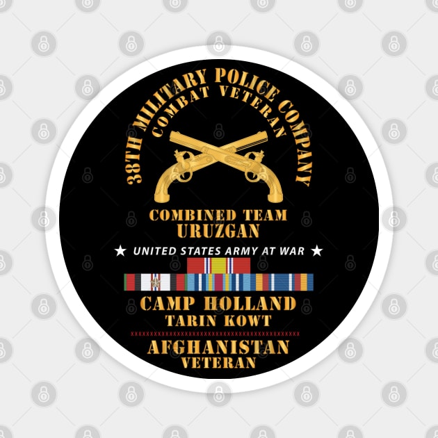 38th Military Police Company - Camp Holland Afghanistan Vet w AFGHAN SVC X 300 Magnet by twix123844